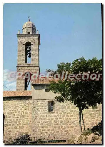 Cartes postales moderne Charmes Et Couleurs De La Corse Monaccia D'Aullene L'Eglise