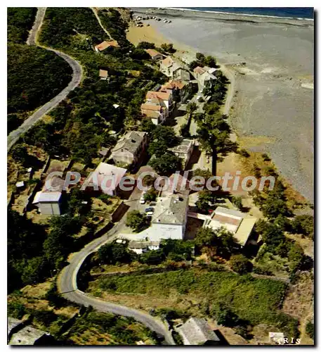 Moderne Karte Charmes Et Couleurs De La Corse La Marine D'Albo Et La Plage