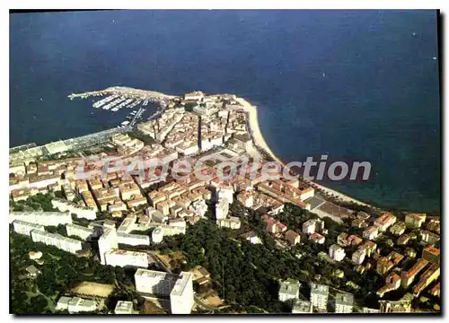 Moderne Karte Ajaccio Vue Generale