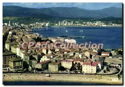 Moderne Karte Charmes Et Couleurs De La Corse Ajaccio La Plage St Fran�ois