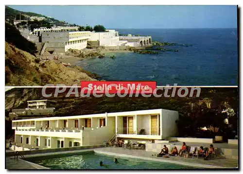 Moderne Karte Ajaccio Vue D'Ensemble de I'Hotel Stella Di Mare