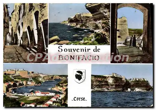 Cartes postales moderne Souvenir De Bonifacio Corse