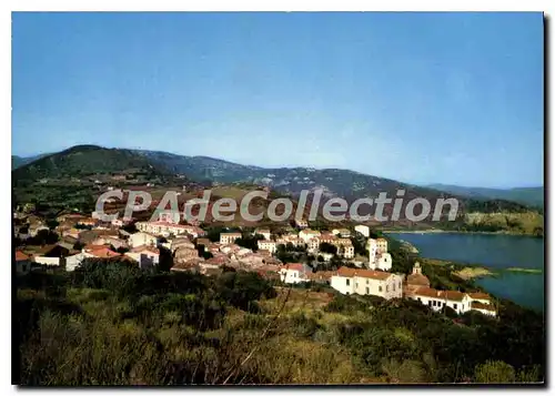 Moderne Karte Charmes Et Couleurs De La Corse Cargese Vue Generale