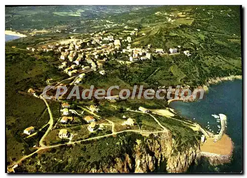 Moderne Karte Charmes Et Couleurs De La Corse Cargese Vue Generale