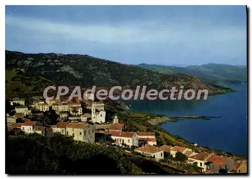 Moderne Karte Charmes Et Couleurs De La Corse Cargese Vue Generale De La Ville