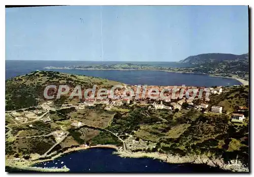 Moderne Karte Charmes Et Couleurs De La Corse Cargese Vue De La Ville Sur Le Golfe De Pero