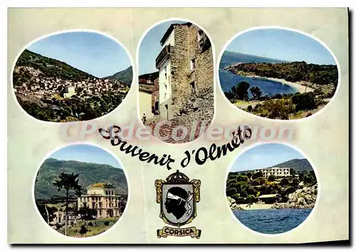 Cartes postales moderne Souvenir D'Olmeto Le Village La Marine De Colomba hotel Marinca Baracci