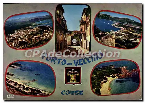 Cartes postales moderne Charmes Et Couleurs De La Corse Porto Vecchio