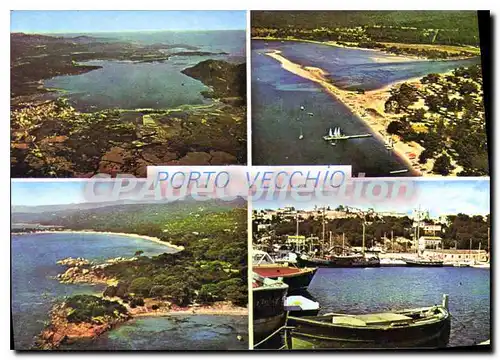 Moderne Karte Porto Vecchio Et Ses Environs