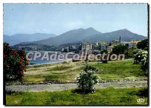 Moderne Karte Propriano Vue De La Ville