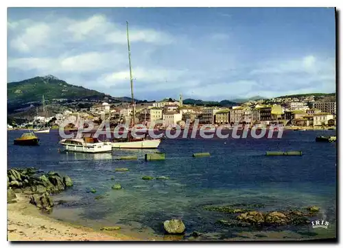 Moderne Karte Propriano Vue Generale De La Ville