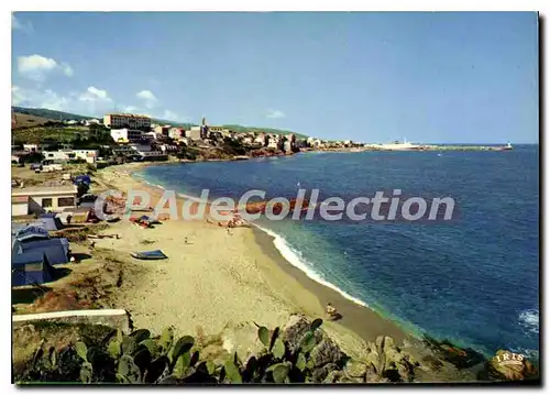 Cartes postales moderne Propriano La Plage Et La Ville