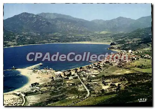 Moderne Karte Propriano Vue Generale De La Ville Et Le Golfe Du Valinco