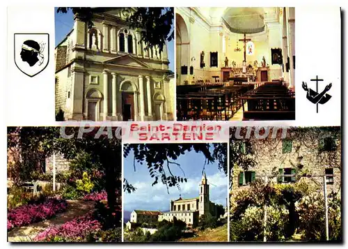 Cartes postales moderne Sartene saint Damien fraternit� franciscaine