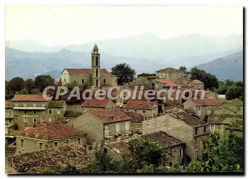 Moderne Karte Moca Croce Vue Generale Du Village Locandro