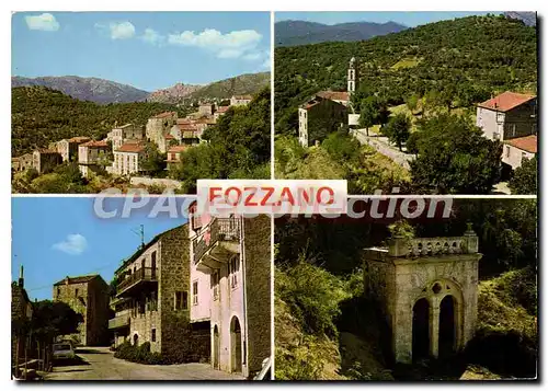 Moderne Karte Divers Aspects De Fozzano Village De Colomba