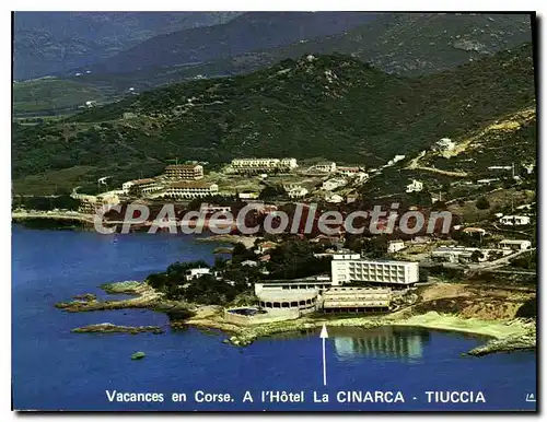 Moderne Karte Vacances En Corse I'Hotel La Cinarca Tiuccia