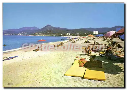 Moderne Karte Tiuccia Corse La Plage