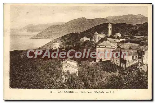 Cartes postales Cap Corse Pino Vue Generale