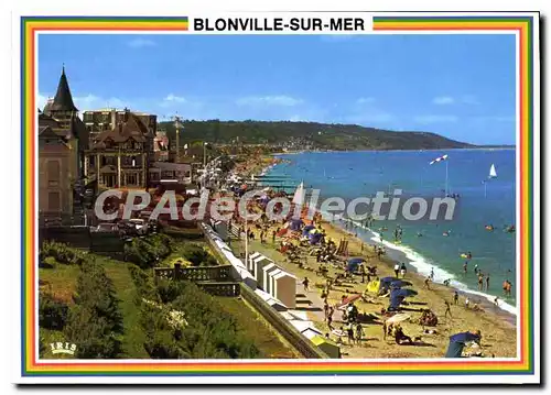 Cartes postales moderne Blonville Sur Mer La Plage A I'Heure Du Bain