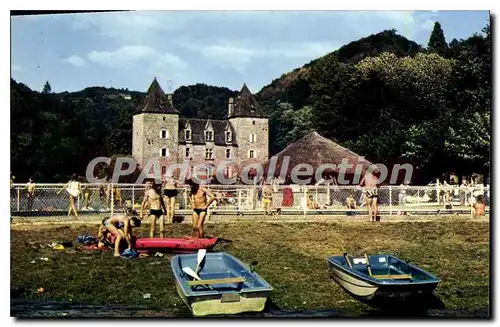 Moderne Karte Argentat Chateau De Gibanel La Piscine