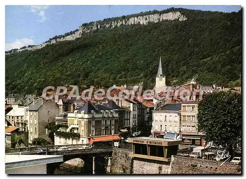 Moderne Karte Bort Les Orgues Vue Generale Sur La Ville Avec I'Eglise