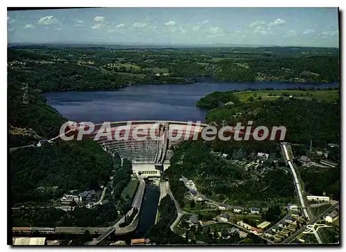 Cartes postales moderne Bort Les Orgues Panorama Sur Le Barrage