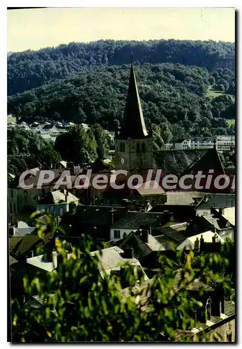 Cartes postales moderne Bort Les Orgues Vue Partielle I'Eglise