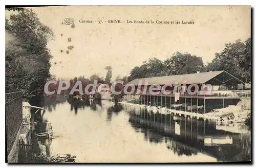Cartes postales Brive Les Bords De La Correze Et Les Lavoirs