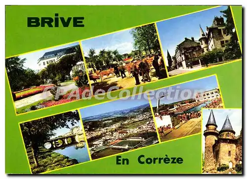Cartes postales moderne Brive La Poste Le March� Aux Bestiaux