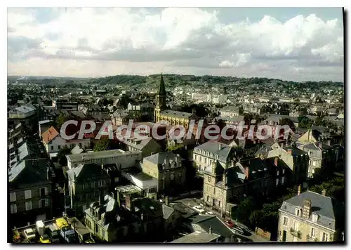 Moderne Karte Brive La Gaillarde Vue D'Ensemble