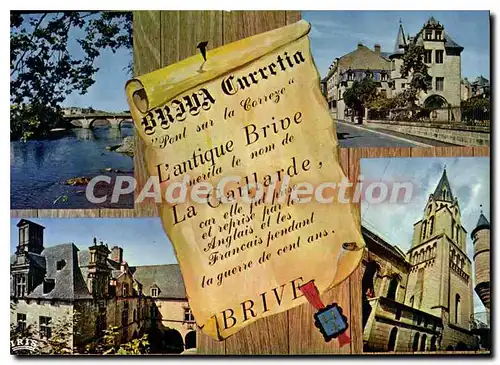 Cartes postales moderne Brive Le Pont Cardinal Et La Correze