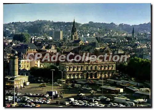 Moderne Karte Brive La Gaillarde Le Theatre