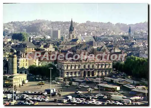 Moderne Karte Brive Le Theatre