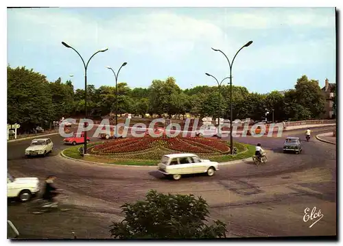 Cartes postales moderne Brive Le Rond Point Du Pont Cardinal
