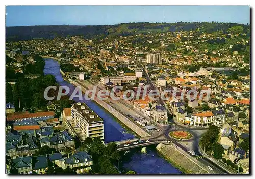 Moderne Karte Brive Le Pont Cardinal Et La Correze