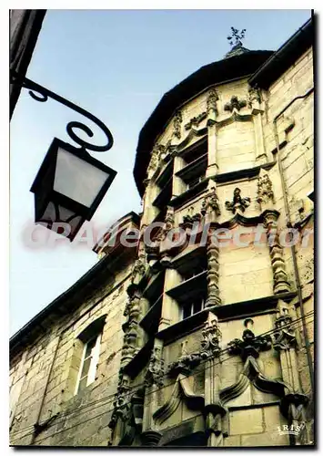 Cartes postales moderne Brive Rue Des Echevins Belle Tourelle Sculptee De La Renaissance