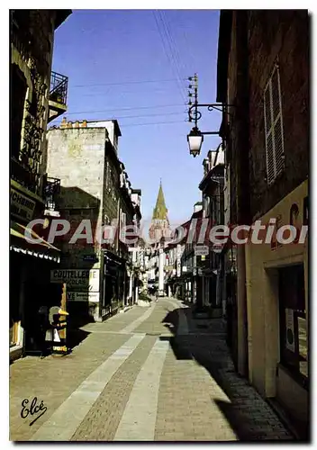 Moderne Karte Brive La Gaillarde Rue Pietonne Du Colonel Faro