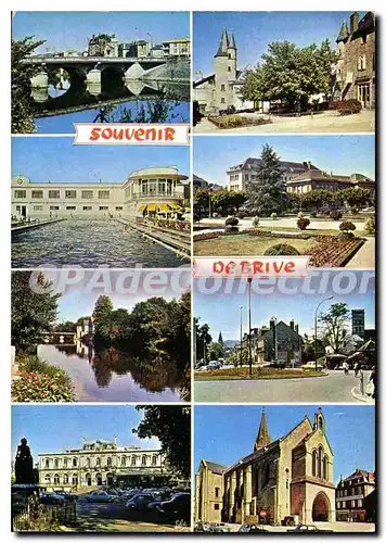 Cartes postales moderne Brive Le Pont Cardinal vues diverses