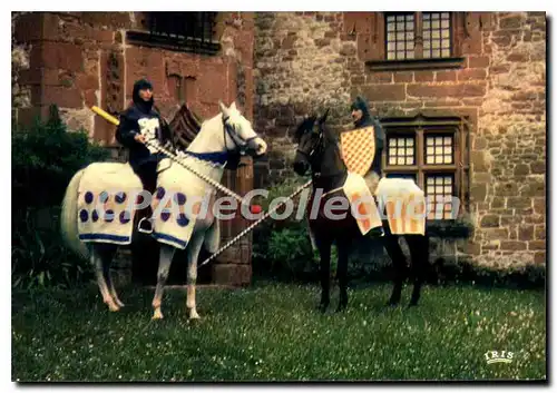 Moderne Karte Collonges La Rouge Les Tournoyeurs chevaliers tournoi