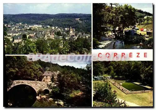 Moderne Karte Correze Le Village De Correze