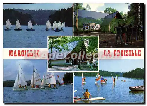 Cartes postales moderne Marcillac La Croisille Centre Departemental De Loisirs