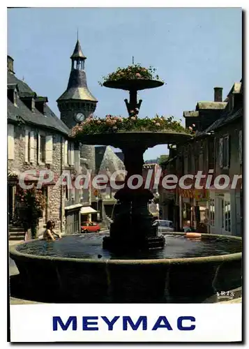 Moderne Karte Meymac Station Climatique La Fontaine