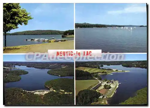 Cartes postales moderne Neuvic Le Lac Tous Les Plaisirs De I'Eau