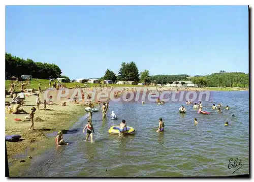 Moderne Karte Neuvic D'Ussel La Plage