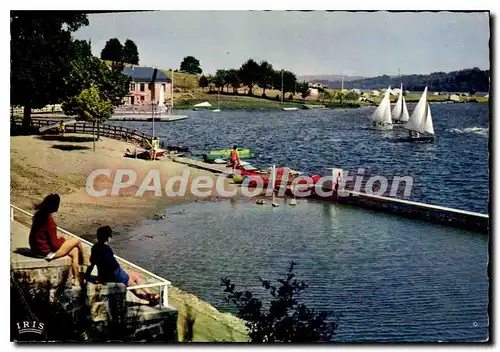 Cartes postales moderne Neuvic D'Ussel Regates Sur Le Lac