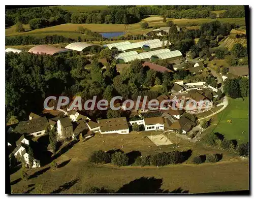 Moderne Karte Pompadour Vue Panoramique Sur Le Club bMediterranee Et le haras national