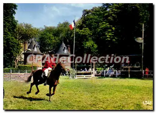 Cartes postales moderne Pompadour concours hippique