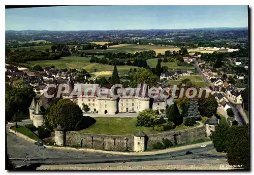 Cartes postales moderne Pompadour Vue Aerienne Du Chateau