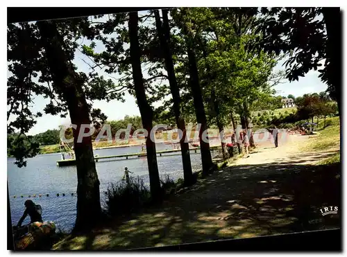 Moderne Karte Seilhac La Baignade Et Les Bords Du Lac